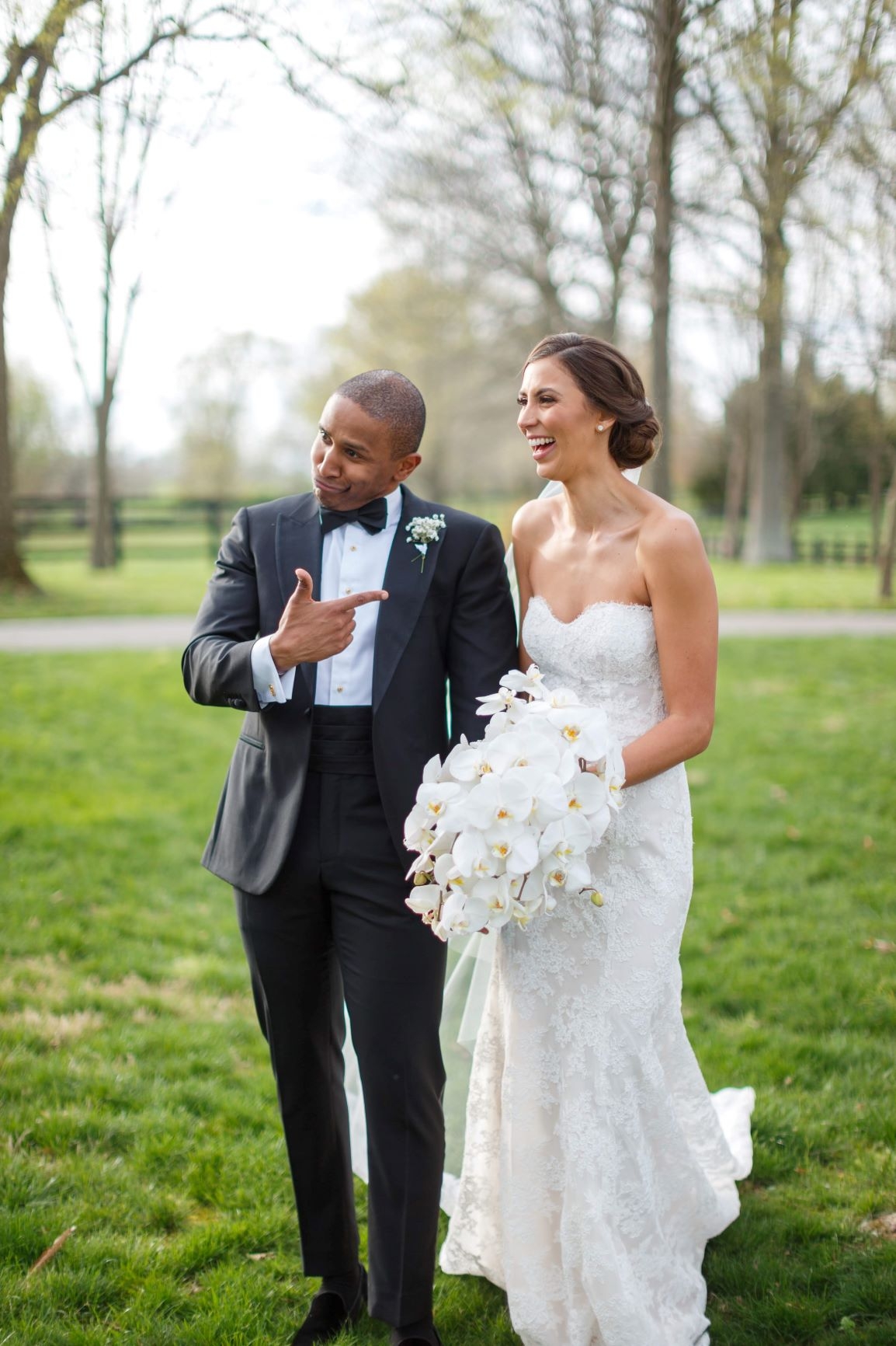 outdoor farm wedding modern wedding chic